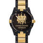 Veterans Tribute Black Steel Diamond Watch 10750 0027 a main