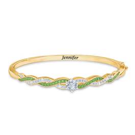 Birthstone Swirl Bracelet 5821 001 4 8