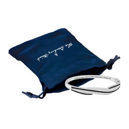 Forever Black White Diamond Bangle 11278 0010 g gift pouch