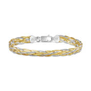 Divine Italian Silver Braid Bracelet 12143 0011 a main