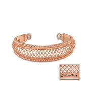 Lattice of Light Magnetic Copper Bangle 12367 0017 a main