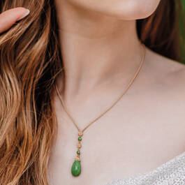 A Drop of Jade Copper Necklace 12400 0019 m model