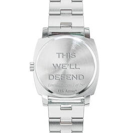 Personalized Custom Crafted US Army Diamond Watch 12409 0010 b back