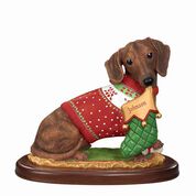 Red Dachshund Happy Howl idays 5830 005 4 1