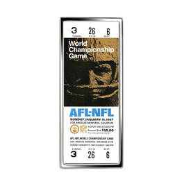 Super Bowl Silver Plated Mini Tickets 11959 0016 a main