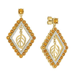 Monthly Crystal Earrings 6881 0019 g november