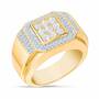 Birthstone Distinction Men's Ring, Birthstone Distinction Mens Ring 4993 001 9 6