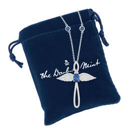 Touched by an Angel Birthstone Necklace 6842 0017 n gift pouch