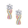 Birthstone Swirl Earrings, Birthstone Swirl Earrings 6503 0033 f june
