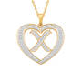 Dazzling Diamond Heart Children's Pendant, Dazzling Diamond Heart Pendant 11622 0138 a x