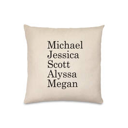 The Personalized First Name Pillow 10209 0024 a main