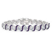 Birthstone Swirl Bracelet 11063 0019 b february