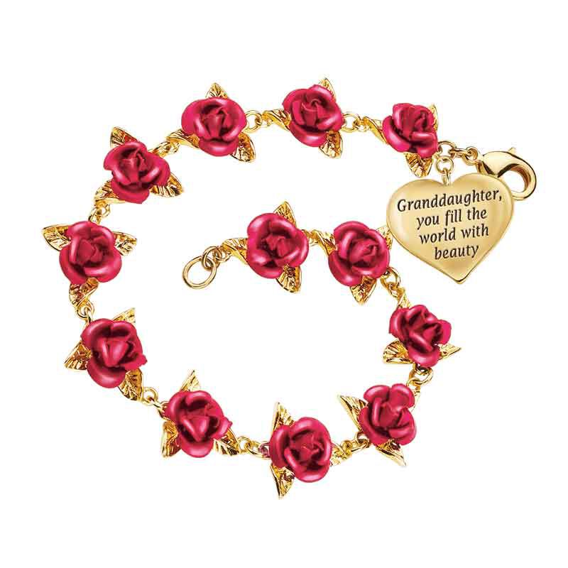 Dozen Roses Granddaughter Bracelet 1519 001 0 2