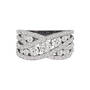 Platinum Promise Four Carat Kiss Ring 11325 0013 b ring