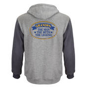 Grandpa Legend Hoodie 6683 0019 b back