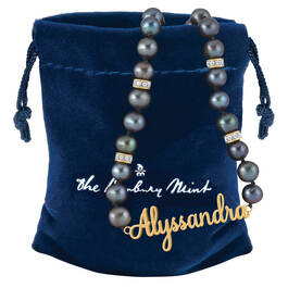 The Black Pearl Necklace 6921 0011 g gift pouch