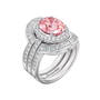 Blushing Beauty Trio Ring Set, Blushing Beauty Trio Ring Set 11576 0019 b side