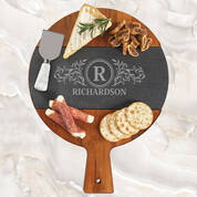 The Personalized Acacia Slate Serving Board 10749 0013 b board