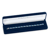Blue Wave 19 Carat Blue Topaz Diamond Bracelet 12047 0018 g giftbox