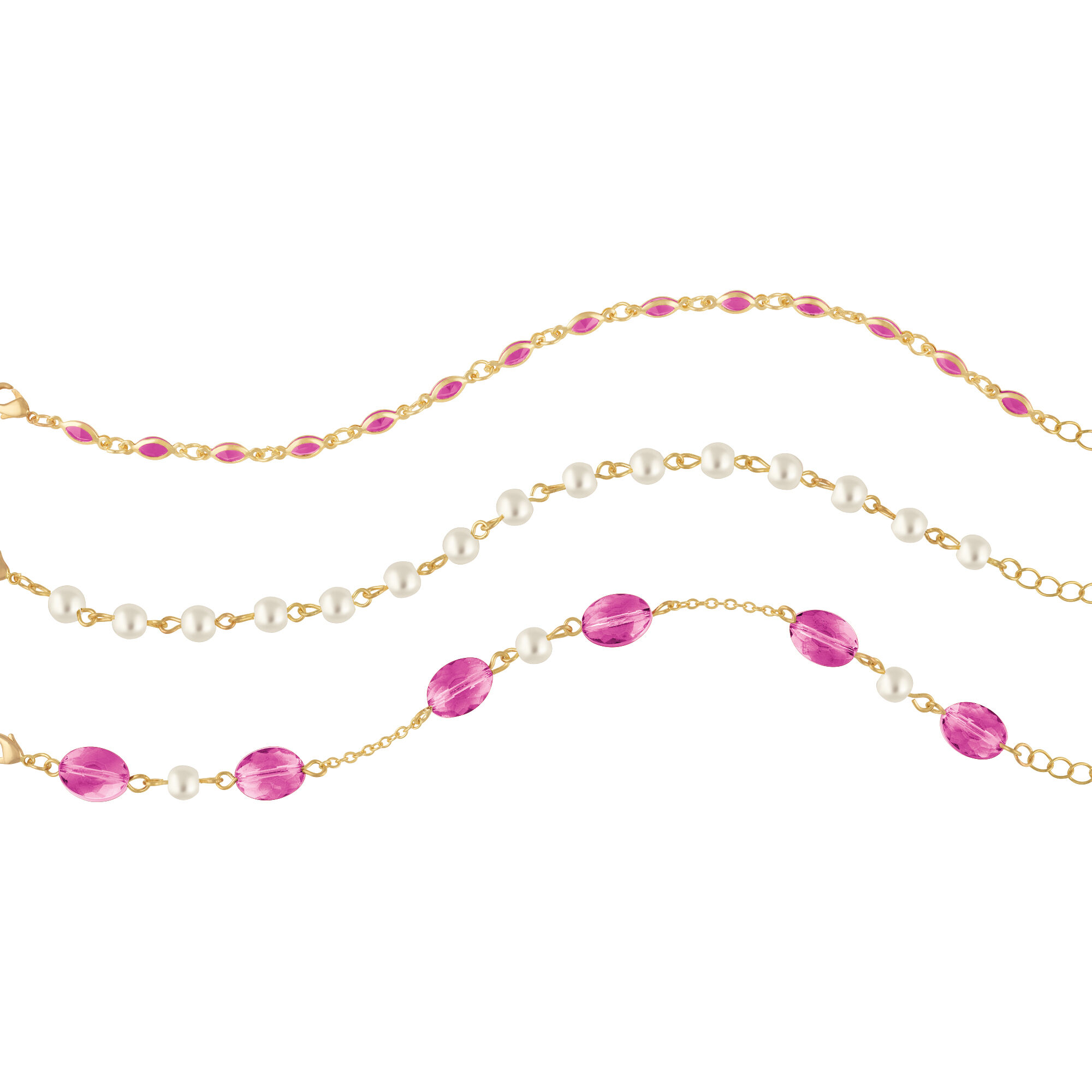 Birthstone Layered Bracelet Set 1478 0100 j october