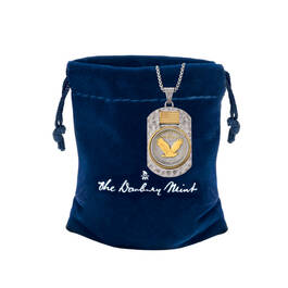 Standing Liberty Quarter Diamond Dog Tag 11231 0016 g gift pouch