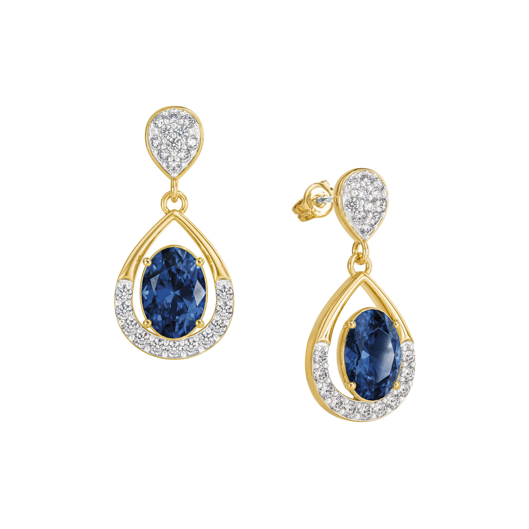 Birthstone drop earrings deals