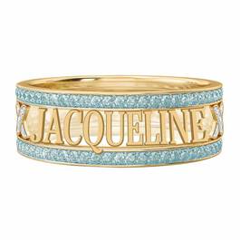Personalized Birthstone Kiss Ring 6306 001 6 3