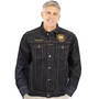 Freedom Isnt Free Mens Denim Jacket 10428 0011 m model