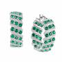 Birthstone Hoop Earrings 6003 0020 e may