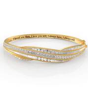 I Love You Diamond Bangle 9474 002 4 1