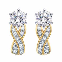 Birthstone Swirl Earrings 2647 001 3 4