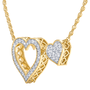 “You Hold a Special Place In My Heart” Daughter Two-Heart Necklace, You Hold A Special Place In My Heart Daughter Two Heart Necklace 6281 001 5 4