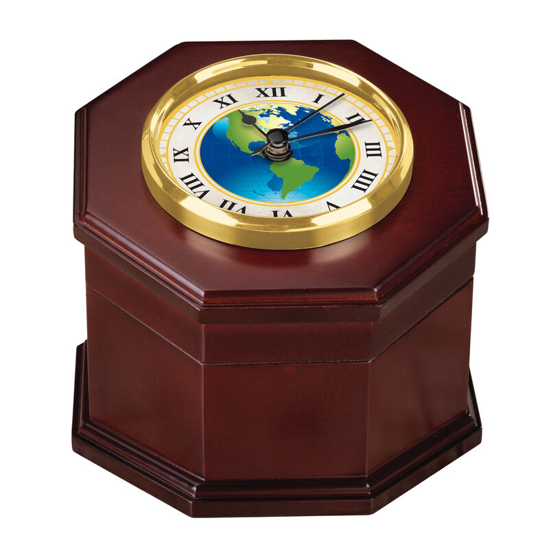 You Will Always Be My Son Keepsake Box with Clock 10197 0010 c display closed