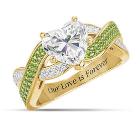 Our Love is Forever Birthstone DIamonisse Ring 10473 0015 h august