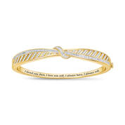 Love Entwined Diamond Bracelet 11524 0012 a main