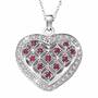 I Love You Dozen Rubies Pendant 4591 005 6 1