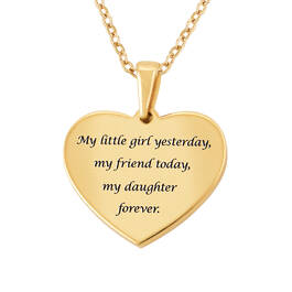 My Daughter Forever Diamond Pendant 11420 0025 c back