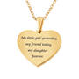 My Daughter Forever Diamond Pendant 11420 0025 c back