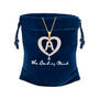 Dazzling Diamond Heart Children's Pendant, Dazzling Diamond Heart Pendant 11622 0138 g giftpouch