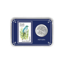 America the Beautiful State Coin and Stamp Collection 11503 0025 a showpackNV