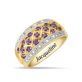 Peaceful Pathways Amethyst Ring 11785 0115 a main