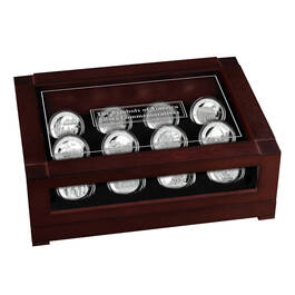 The Symbols of America Silver Commemoratives Collection 6156 0025 d displayclosed