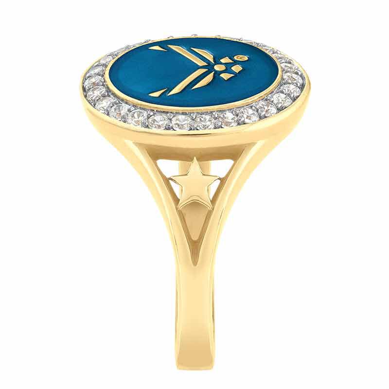 The US Air Force Womens Ring 6293 004 5 4