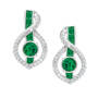 Birthstone Wave Earrings, Birthstone Wave Earrings 2202 0069 e may