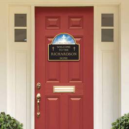 The God Bless Our Home Welcome Sign 6100 001 4 2