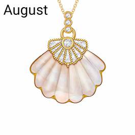 Mother of Pearl Monthly Pendants 6117 001 5 8