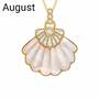 Mother of Pearl Monthly Pendants 6117 001 5 8