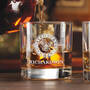 The Personalized Set of U.S. Navy Lowball Glasses, The Personalized US Navy Decanter Set 10482 0022 b pour