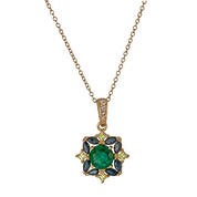 Gemstone Pendant Earring Set 11142 2044 b pend