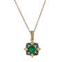 Gemstone Pendant & Earrings Set, Gemstone Pendant Earring Set 11142 2044 b pend